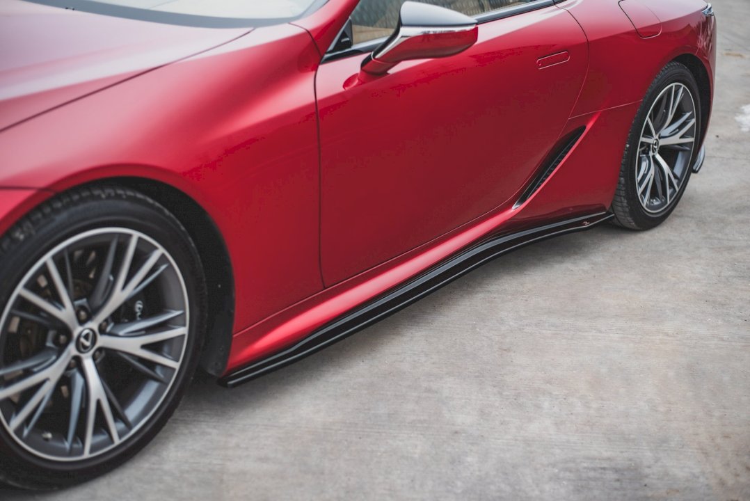 Lexus LC 500 (2017-) side skirt splitters - Maxton Design