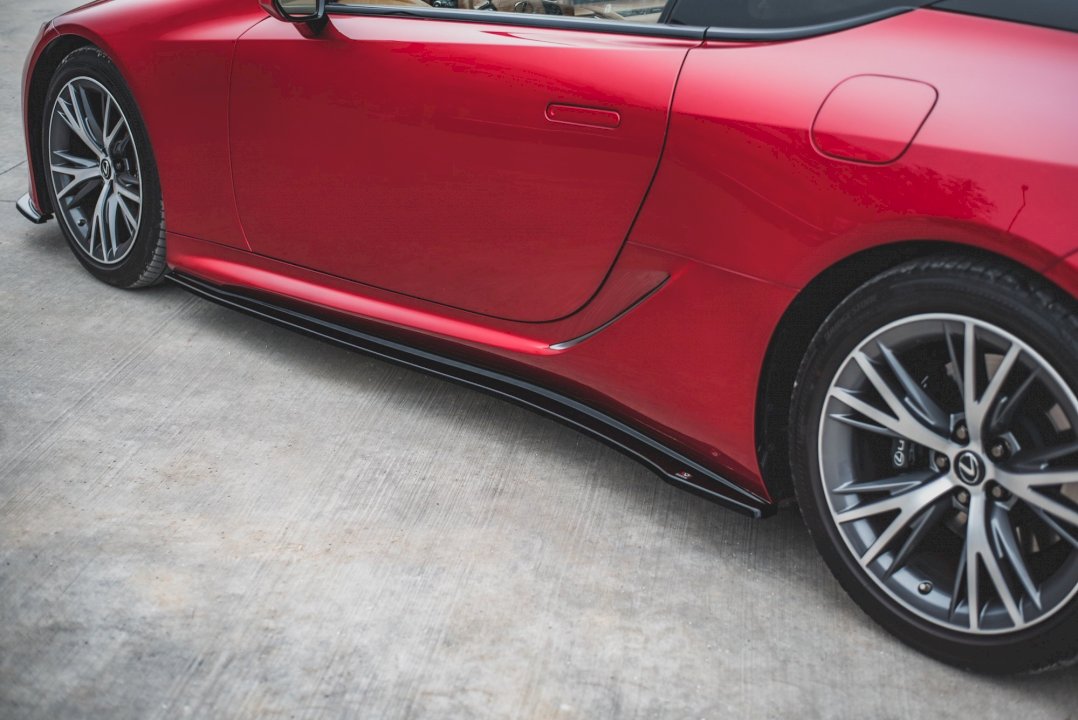 Lexus LC 500 (2017-) side skirt splitters - Maxton Design