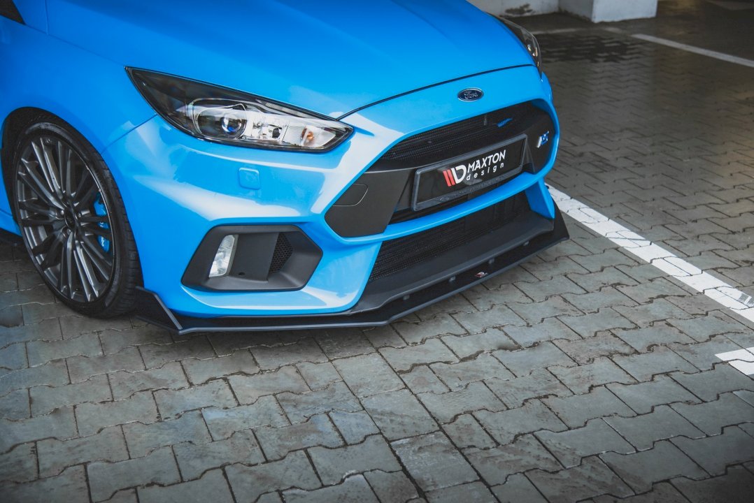 Ford Focus RS MK3 (2015-2018) Maxton Design STREET PRO V2 front splitter