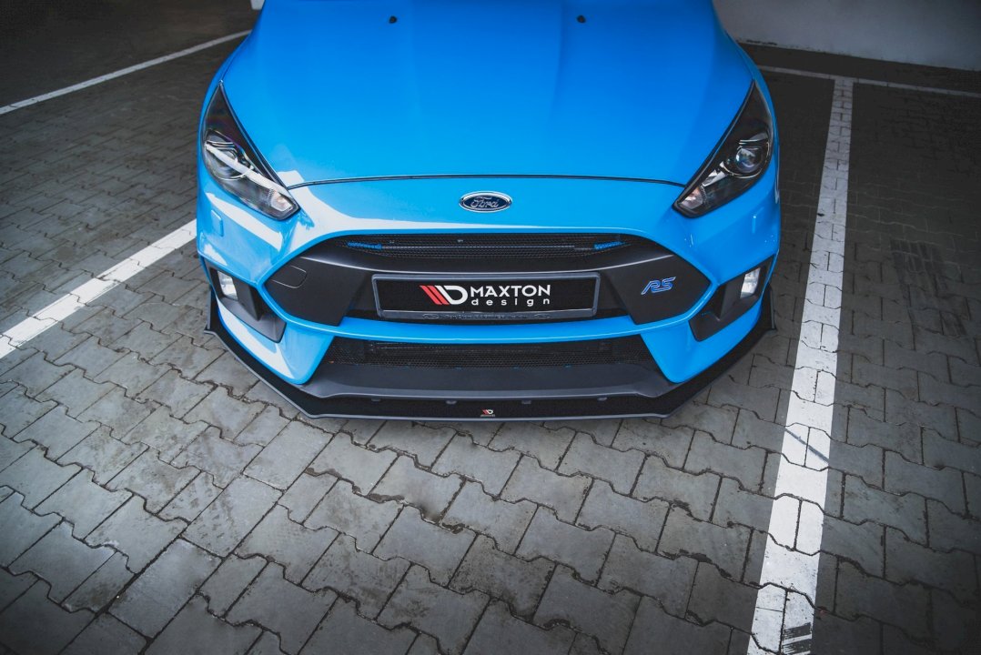 Ford Focus RS MK3 (2015-2018) Maxton Design STREET PRO V2 front splitter