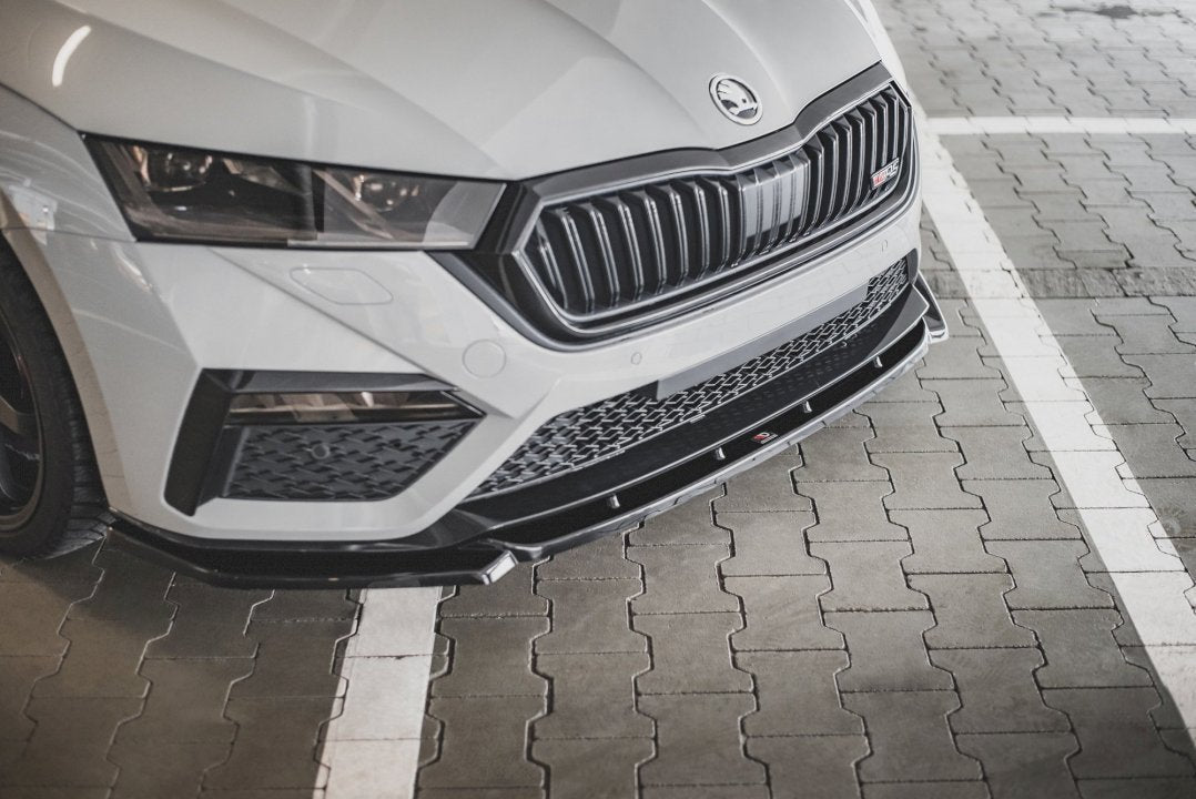 Skoda Octavia RS MK4 (2020-2024) Maxton Design Front Splitter V3