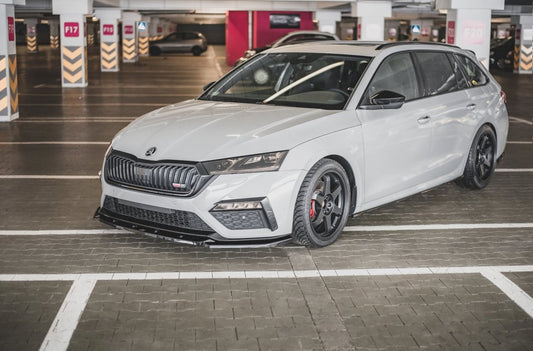 Skoda Octavia RS MK4 (2020-2024) Maxton Design Front Splitter V3