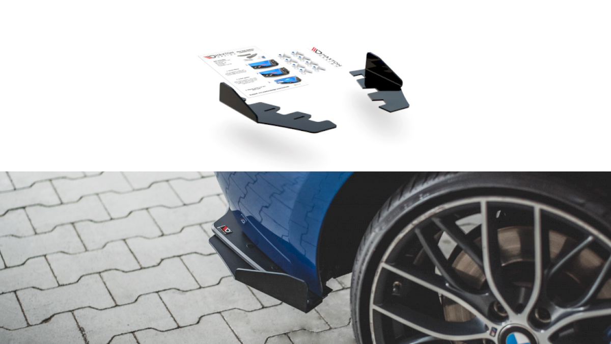 BMW M135i F20 (2011-2015) rear side flaps - Maxton BM1F20MCNC-RS1