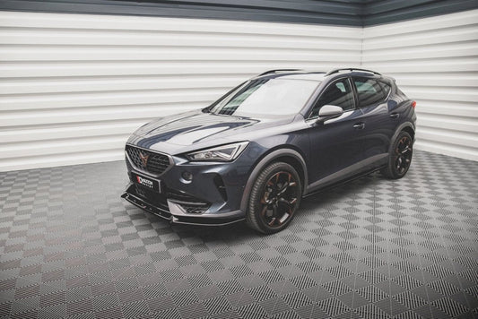 Cupra Formentor (2020-2024) Maxton Design Front Splitter V2, Gloss Black