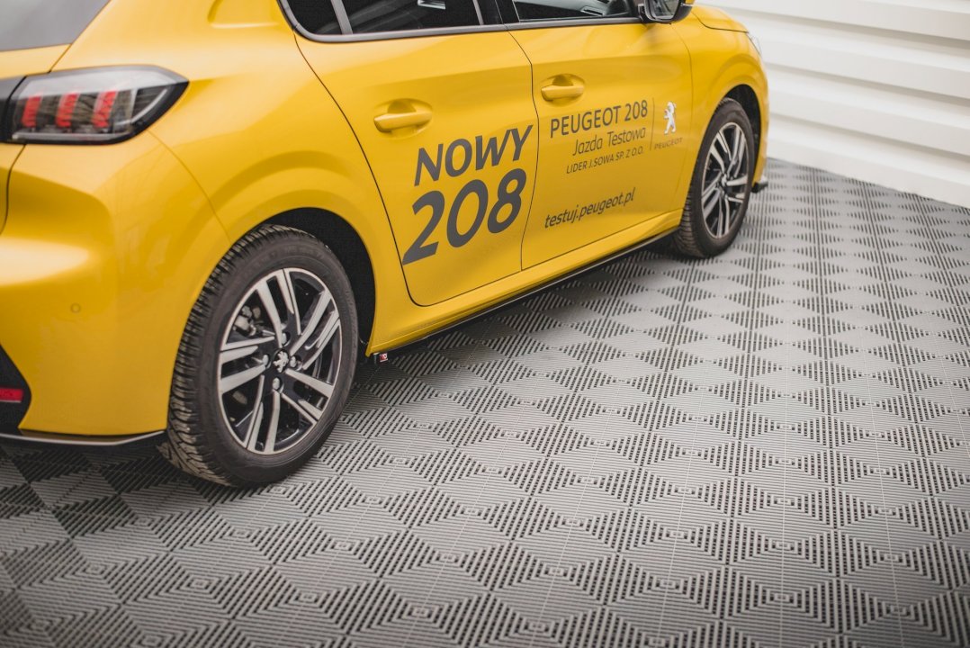 Peugeot 208 MK2 (2019+) Maxton Design ABS Side Skirts & Diffuser Set