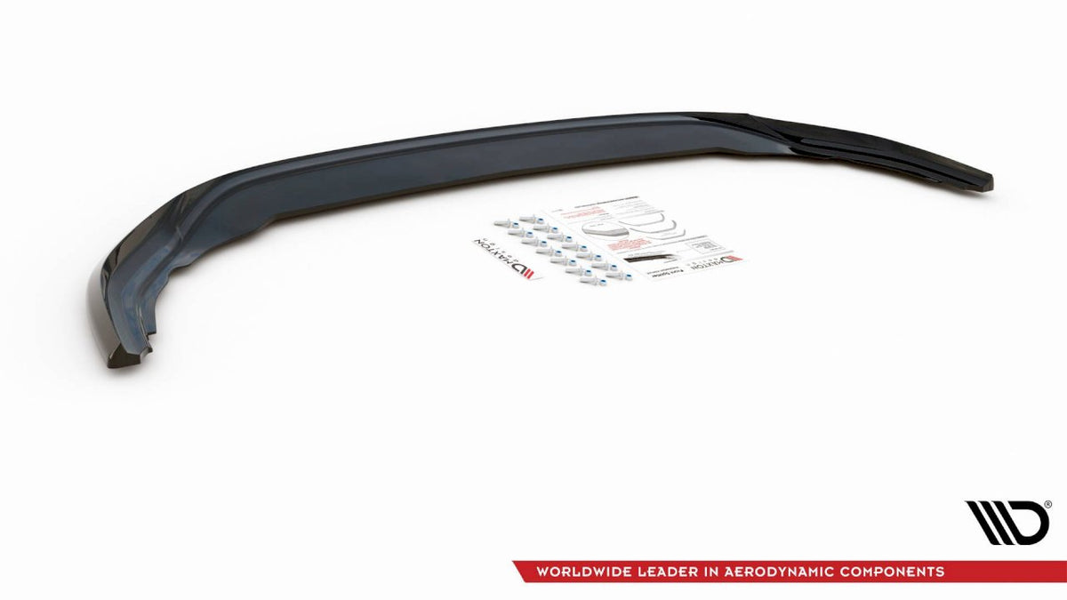 VW Golf R Mk8 (2020-) front splitter V.5 by Maxton Design