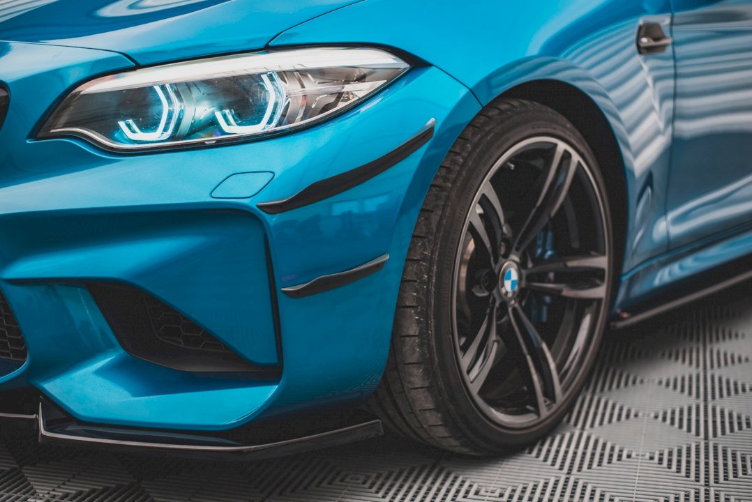 BMW M2 F87 Front Canards - Maxton Design ABS Set