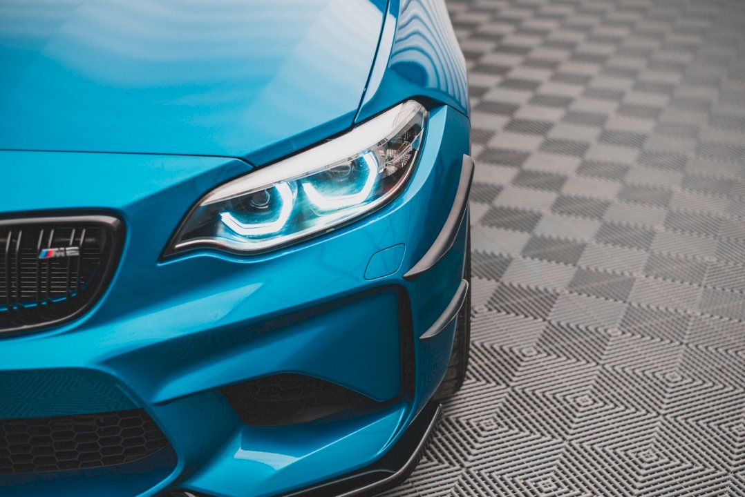 BMW M2 F87 Front Canards - Maxton Design ABS Set
