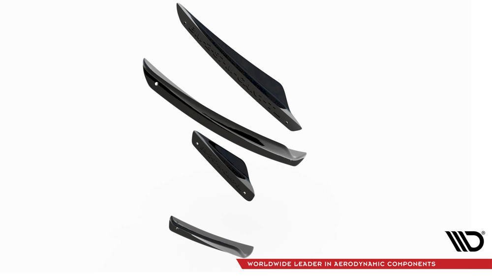 BMW M2 F87 Front Canards - Maxton Design ABS Set