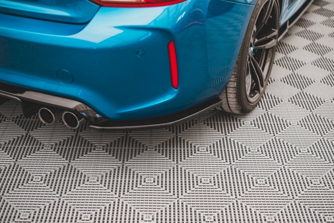 BMW M2 F87 (2016-2020) Rear Side Splitters V.3 - Maxton Design ABS