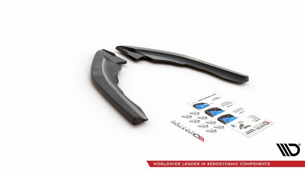 BMW M2 F87 (2016-2020) Rear Side Splitters V.3 - Maxton Design ABS