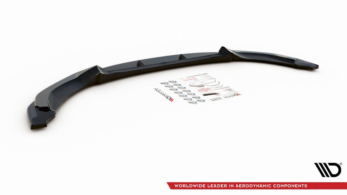BMW M4 F82 front splitter kit - Maxton Design ABS splitter