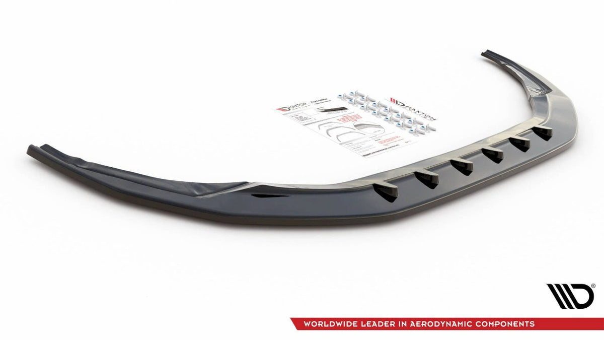 Audi S3 8Y & A3 S-Line 8Y front splitter V.1 gloss black