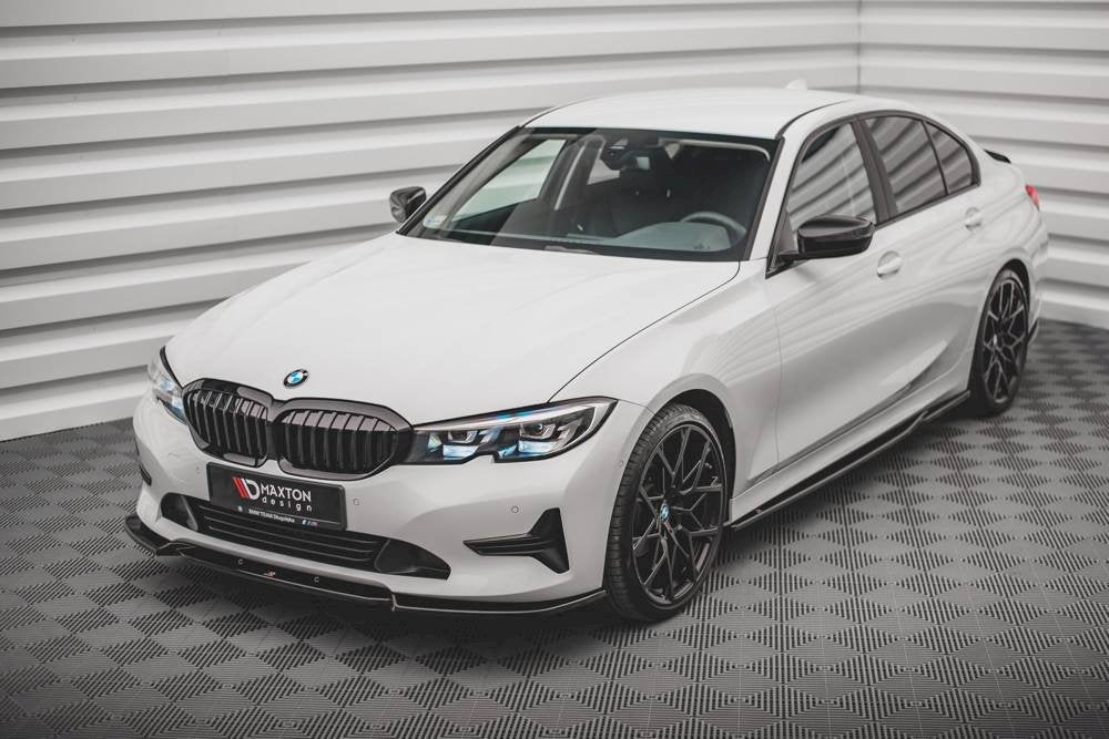 BMW 3 Series G20 G21 front splitter kit - Maxton Design V.1 ABS