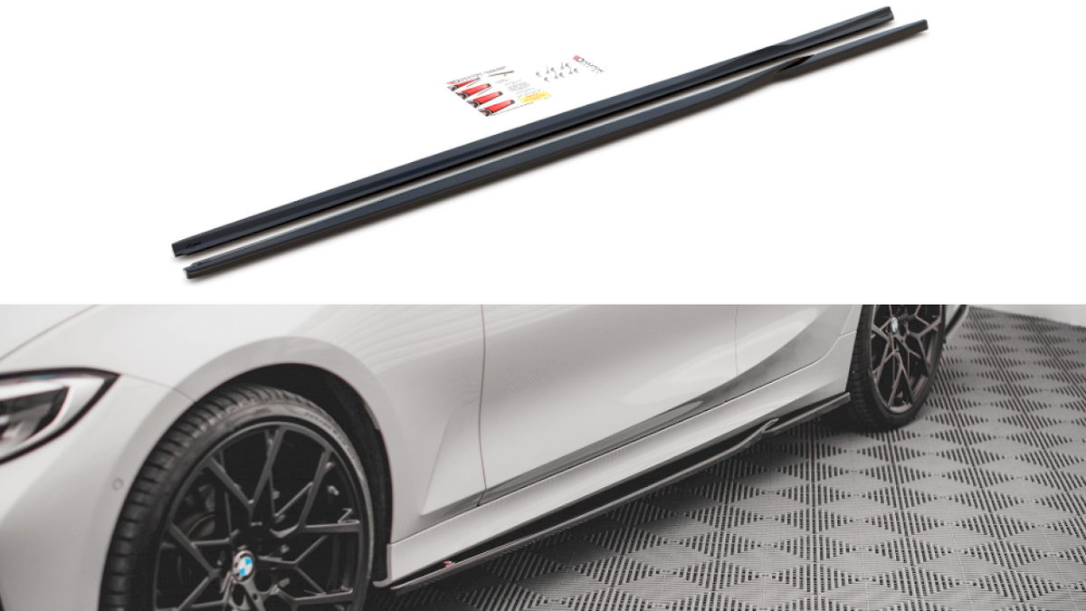 BMW G20 G21 Side Skirts Diffusers - Maxton Design MD-G20-SKIRT