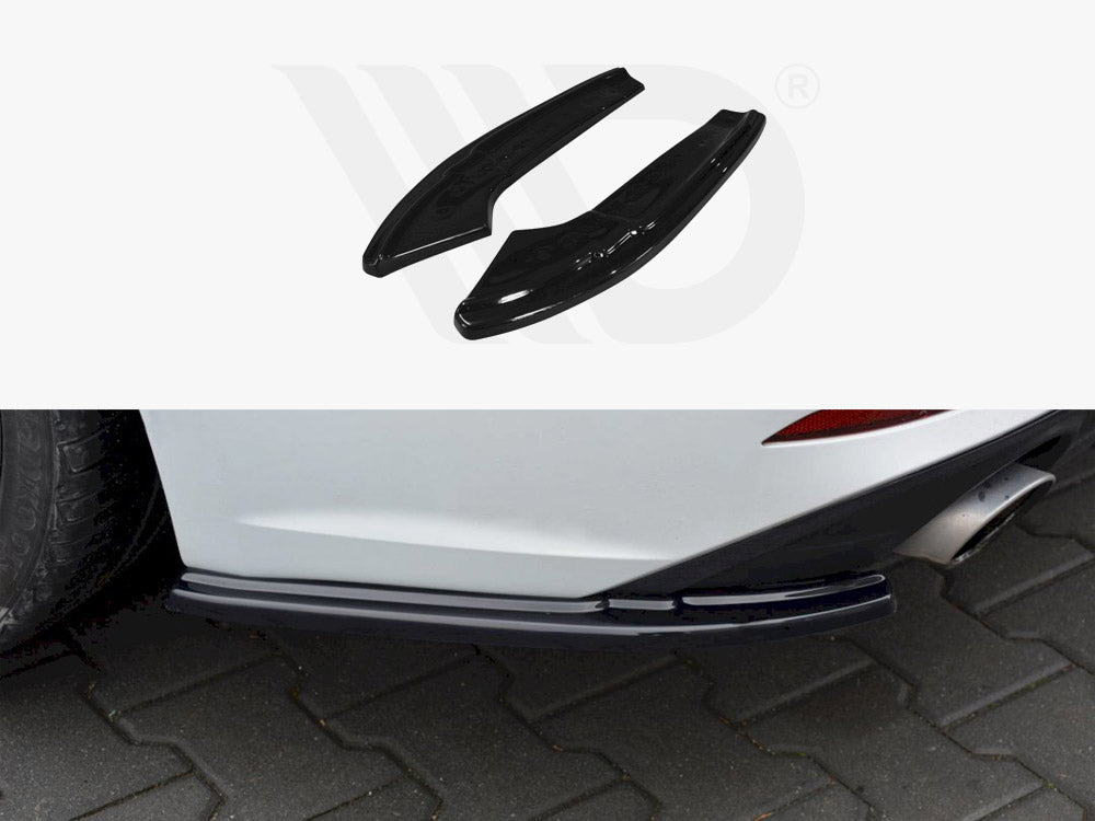 Audi A5 F5 S-Line Sportback (2016+) rear side splitters - Maxton Design ABS set
