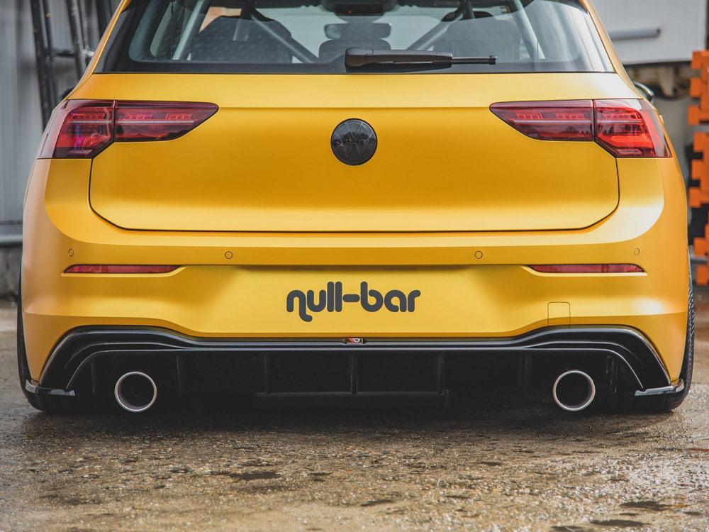 VW Golf Mk8 GTI rear valance diffuser by Maxton Design