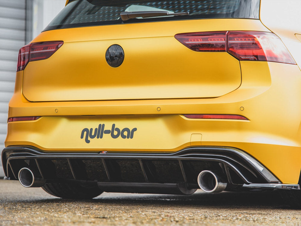 VW Golf Mk8 GTI rear valance diffuser by Maxton Design