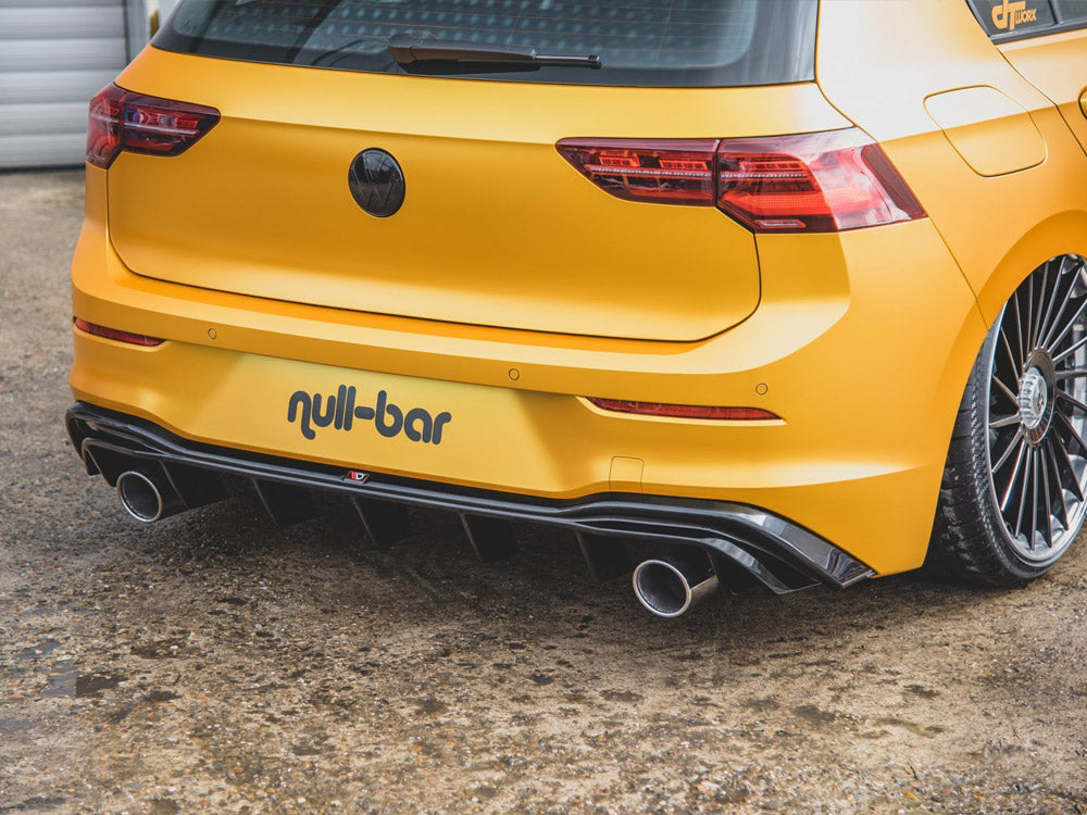 VW Golf Mk8 GTI rear valance diffuser by Maxton Design