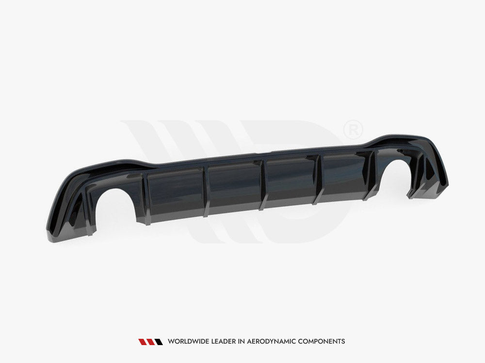 VW Golf Mk8 GTI rear valance diffuser by Maxton Design