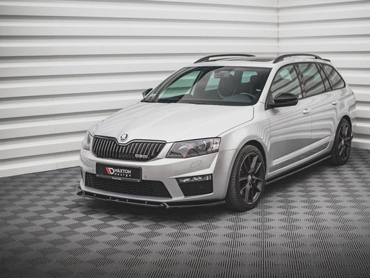 Skoda Octavia RS MK3 (2013-2016) Maxton Design Front Splitter V.3