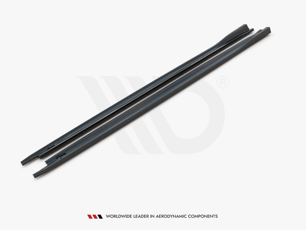 Skoda Octavia RS Mk4 Liftback Estate Side Skirt Diffusers V.2 by Maxton Design