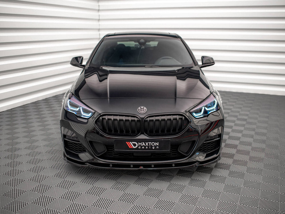 BMW 2 Gran Coupe F44 front splitter Maxton Design V.1 ABS
