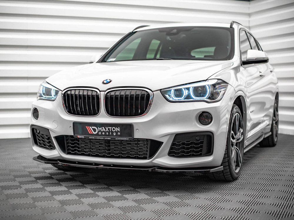 BMW X1 M-PACK F48 (2015-2019) Maxton Design V.1 ABS Front Splitter