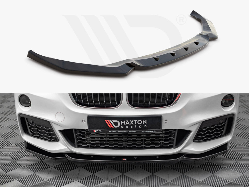 BMW X1 M-PACK F48 (2015-2019) Maxton Design V.1 ABS Front Splitter