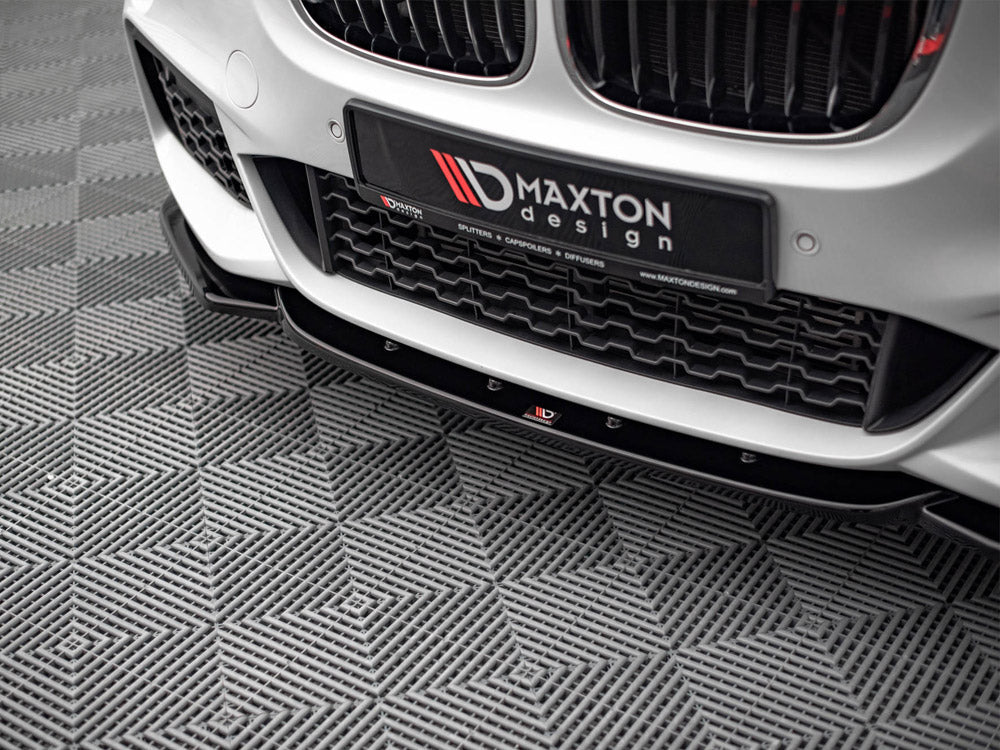 BMW X1 M-PACK F48 (2015-2019) Maxton Design V.1 ABS Front Splitter