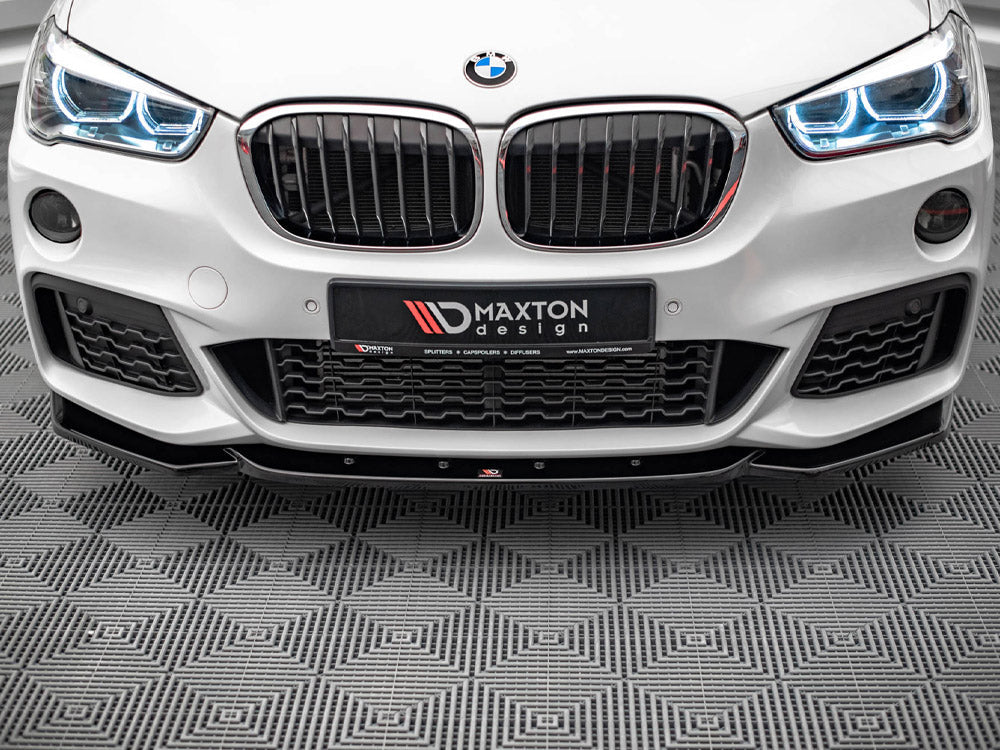 BMW X1 M-PACK F48 (2015-2019) Maxton Design V.1 ABS Front Splitter