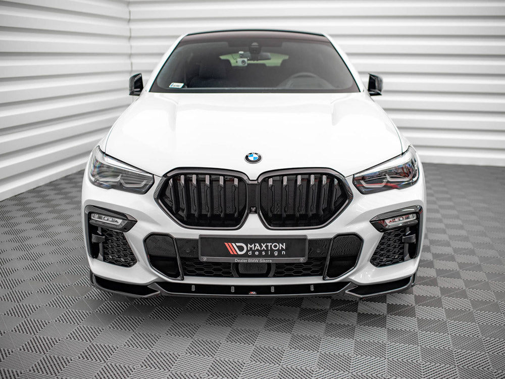BMW X6 M-Pack G06 (2019-2023) Front Splitter V.1 - Maxton Design