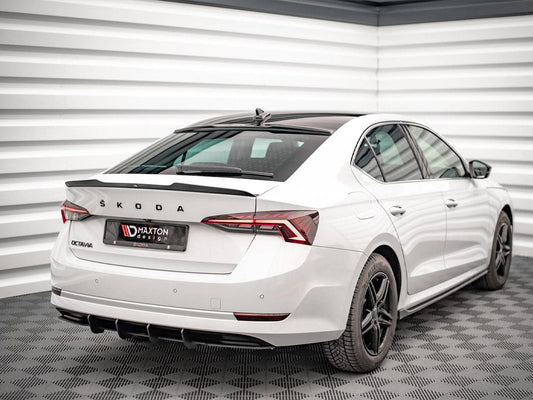 Skoda Octavia Mk4 (2019-) Maxton Street PRO Rear Diffuser, Matte Black