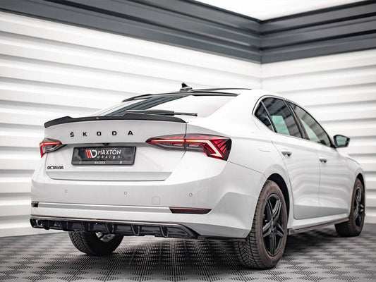 Skoda Octavia Mk4 (2019-) Central Rear Splitter, Maxton Design