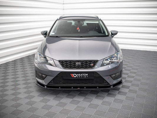 SEAT Leon MK3 FR Cupra (2012-2016) Maxton Design Front Splitter V.1