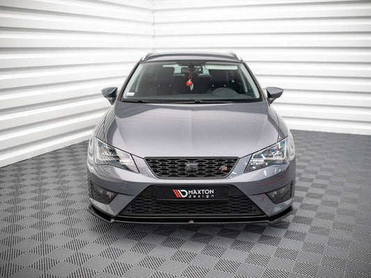 SEAT Leon MK3 FR / Cupra (2012-2016) Maxton Design Front Splitter V.2