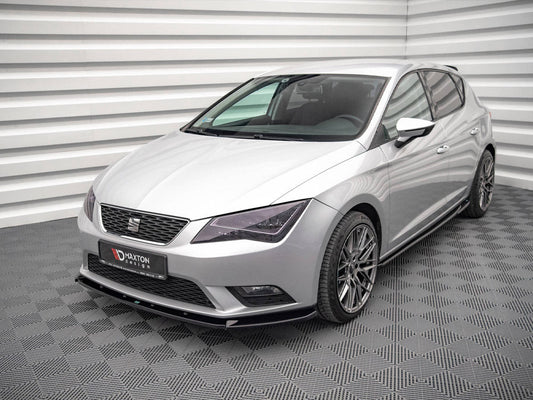 SEAT Leon MK3 (2012-2016) Maxton Design V.1 ABS Front Splitter