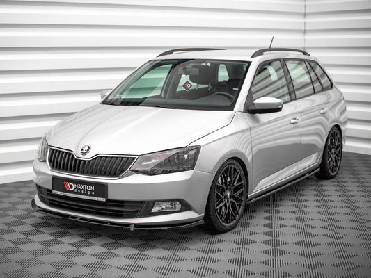 Skoda Fabia MK3 (2014-2019) Maxton Design Front Splitter V.1