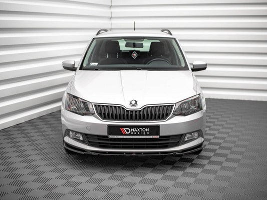 Skoda Fabia MK3 (2014-2019) Maxton Design Front Splitter V.2