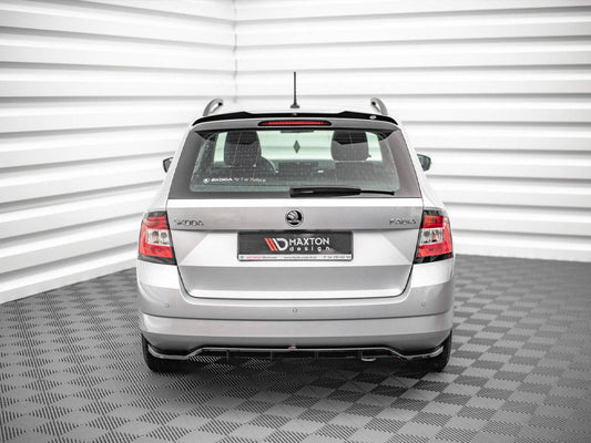 Skoda Fabia Estate MK3 (2014-2019) Central Rear Splitter, Maxton Design