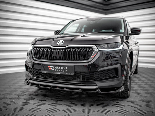 Skoda Kodiaq MK1 Facelift (2021+) Front Splitter V.1 - Maxton Design