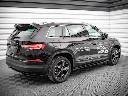 Skoda Kodiaq MK1 Facelift (2021+) Maxton Design ABS Side Skirts & Diffuser Kit MD-KODIAQ-SKIRT