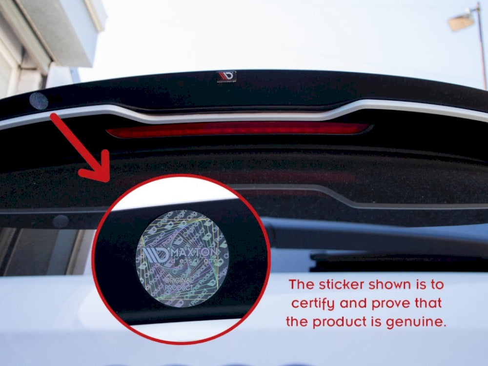 Mercedes S-Class W223 AMG-Line spoiler cap 3D extension kit