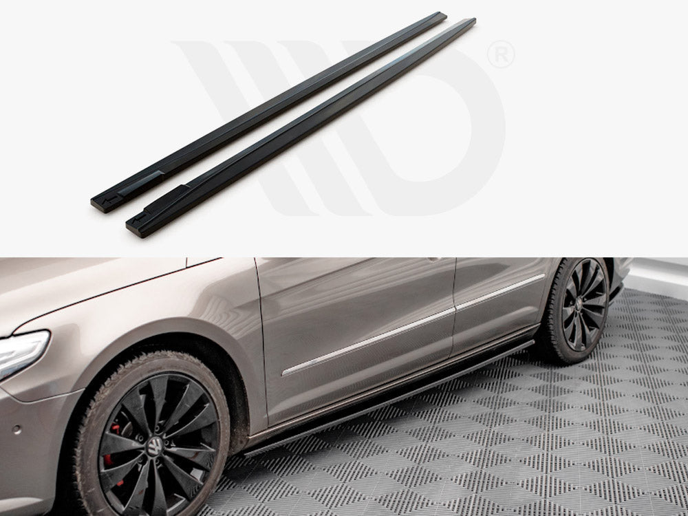 VW Passat CC (2008-2012) Maxton Design Side Skirts Diffusers V.2