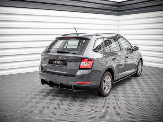 Skoda Fabia Mk3 Estate (2019+) Maxton STREET PRO Rear Diffuser
