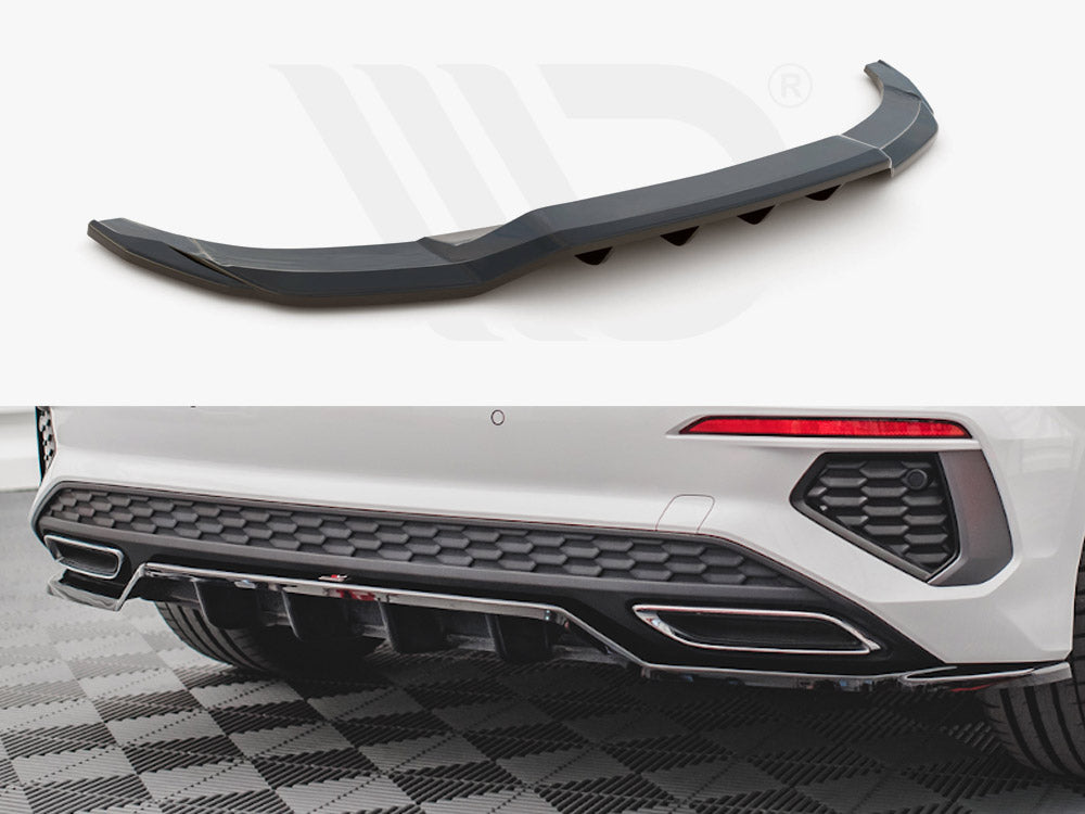 Audi A3 Sportback 8Y (2020-2024) rear splitter vertical bars, Maxton Design