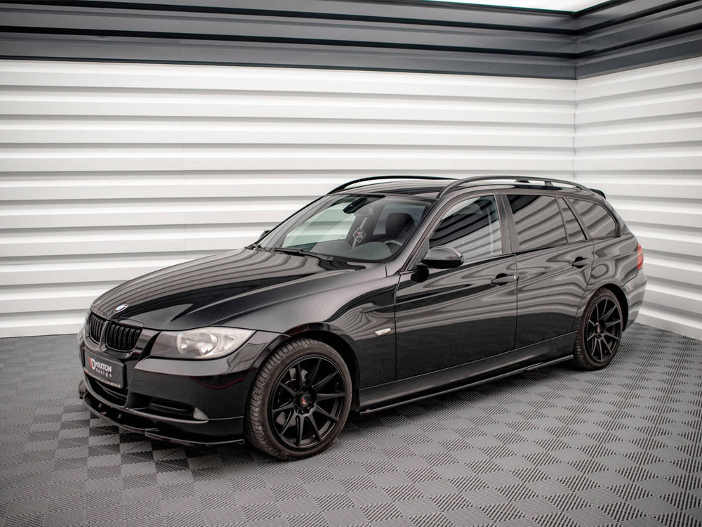 BMW E90 Side Skirts Diffusers - Maxton Design ABS Kit