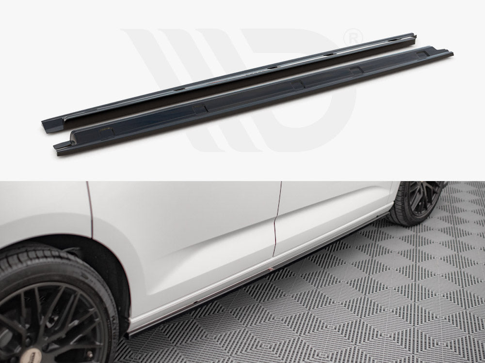 VW Caddy MK5 (2020-) Maxton Design ABS Side Skirts & Diffuser Kit