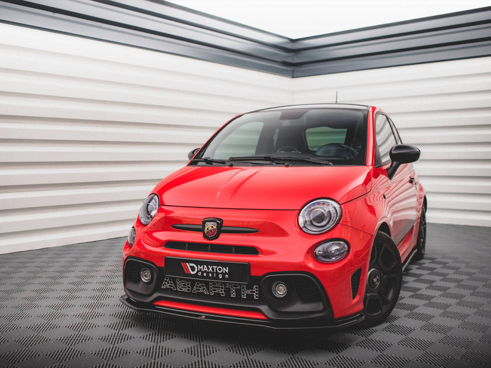 Fiat 500 Abarth MK1 Facelift (2016-2023) front splitter, Maxton Design MD-FS-500AB-F