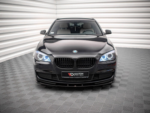 BMW 7 Series F01 M Sport (2008-2013) Front Splitter V1 Gloss Black